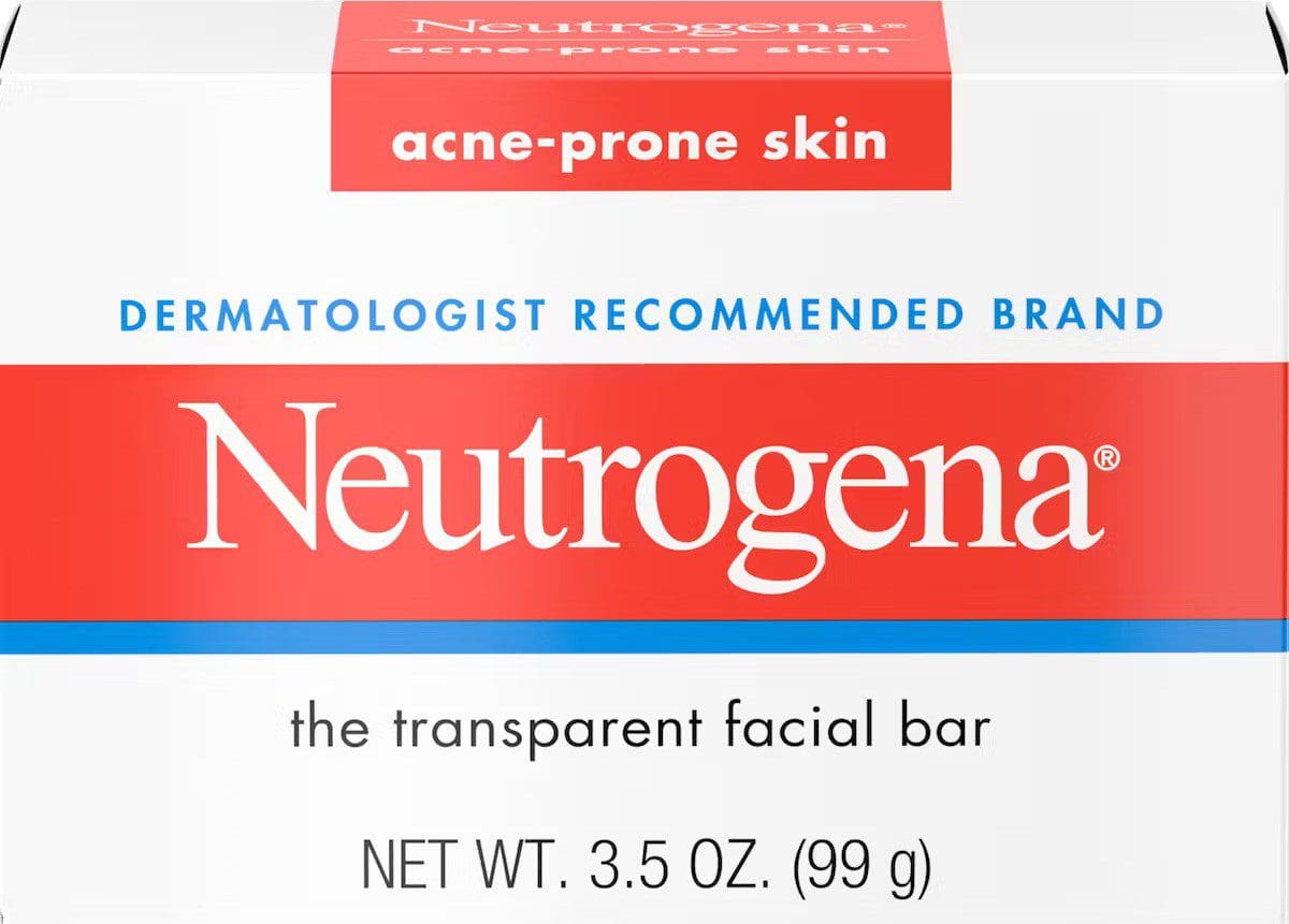Neutrogena – Acne-Prone Skin – Transparent Facial Bar – 3.5 OZ