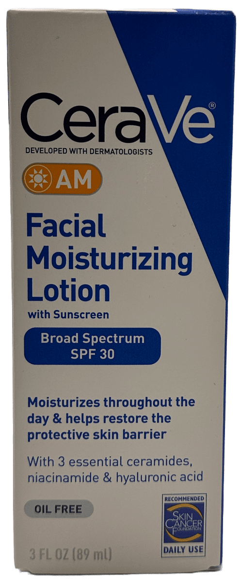 CeraVe Facial Moisturizing Lotion With Sunscreen – SPF 30 – 3 FL OZ