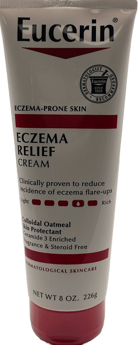 Eucerin Eczema Relief Cream – 8 OZ (226g)