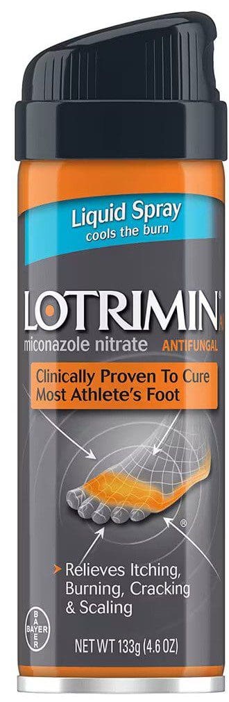 Lotrimin – Miconazole Nitrate Liquid Spray – 4.7 OZ