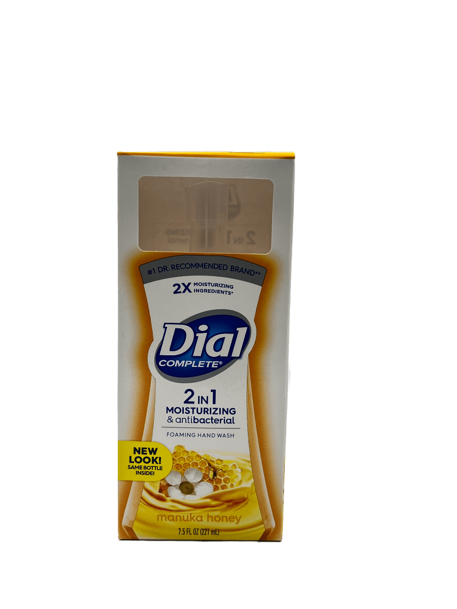 Dial 2 In 1 Foaming Hand Wash – Manuka Honey – 7.5 Fl. Oz.